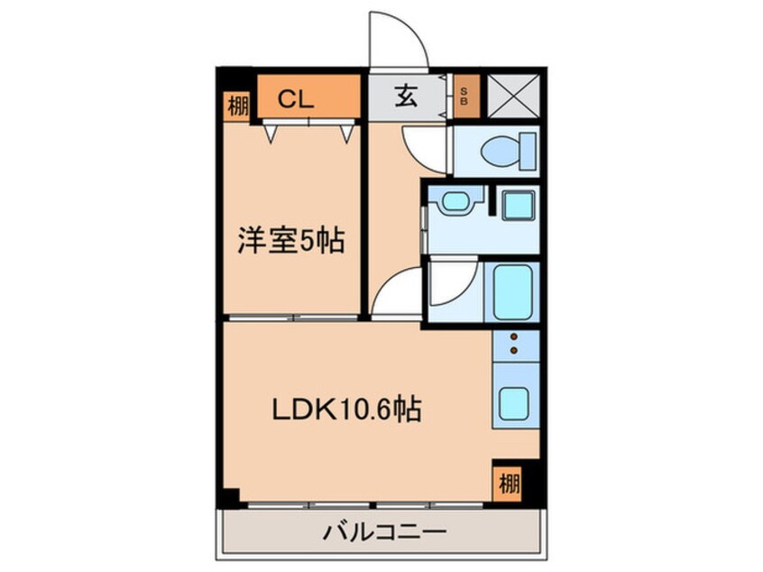 間取図 サンフローラプリュス