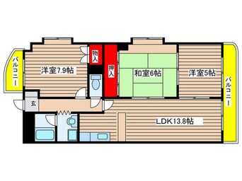 間取図 アプロ－ズ
