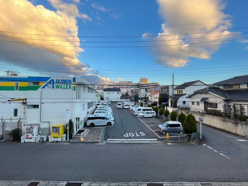 室内からの展望 ヤマチハイツ