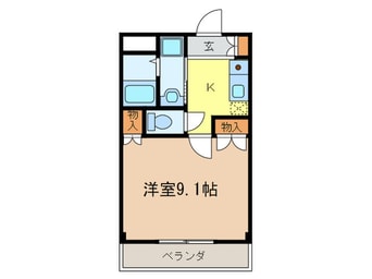 間取図 ソフィアブルー