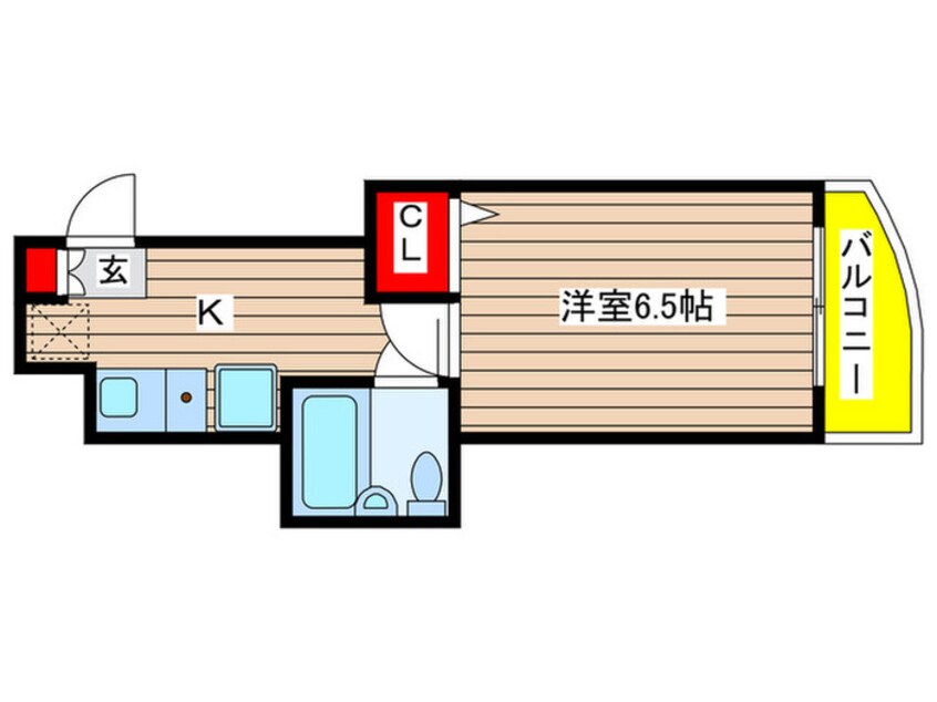 間取図 板柳ビル