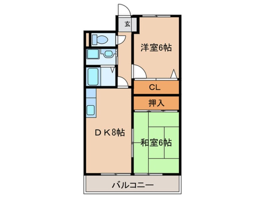間取図 ヴィラジュリア
