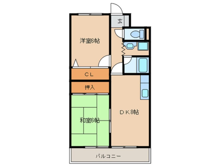 間取図 ヴィラジュリア