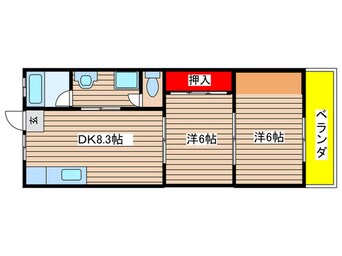 間取図 メゾン大坪