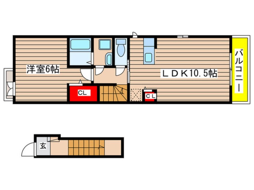 間取図 アクティー平針