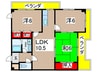 Ｍay Fair 塩付 3LDKの間取り