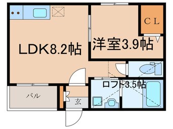 間取図 グランディⅡ