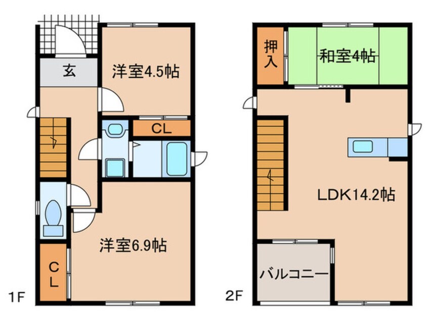 間取図 ＫＯＤＡＴＥＸ　Ⅰ