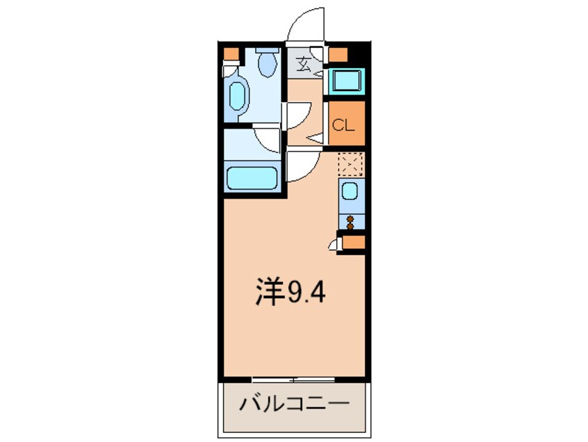 間取図 グラン・アベニュ－西大須