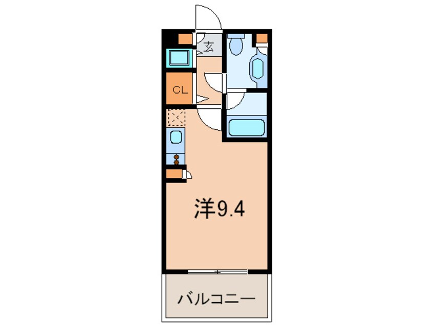 間取図 グラン・アベニュ－西大須
