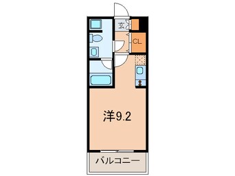 間取図 グラン・アベニュ－西大須