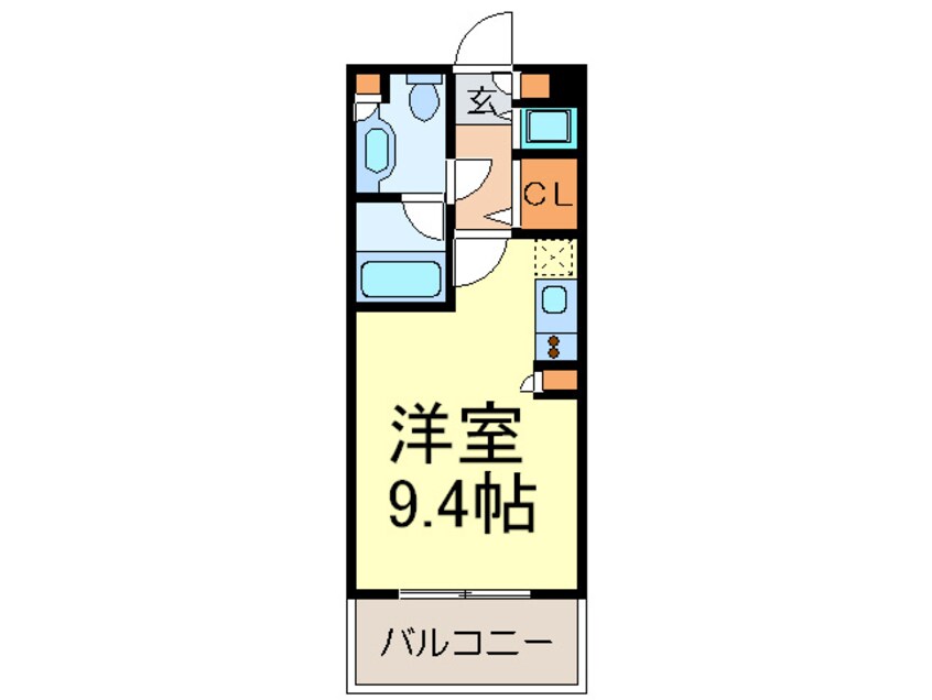 間取図 グラン・アベニュ－西大須