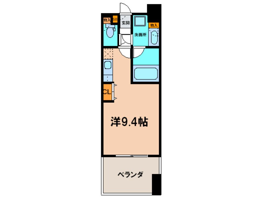 間取図 グラン・アベニュ－西大須