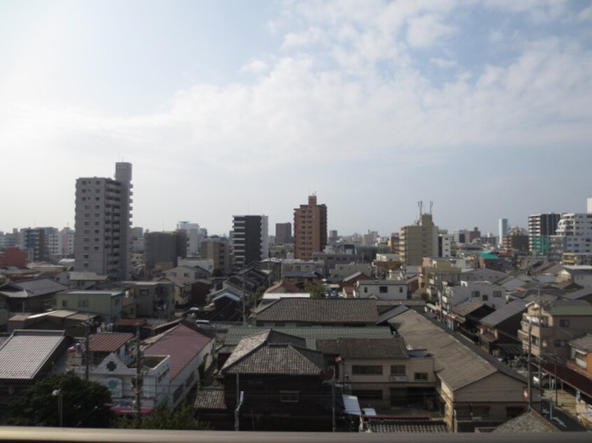 室内からの展望 カルム亀島