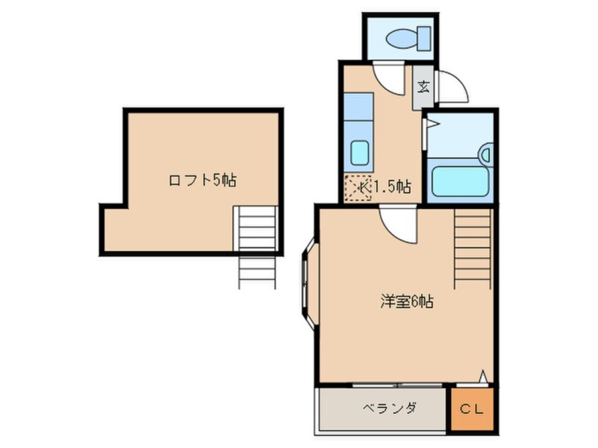 間取図 レジデンス本陣