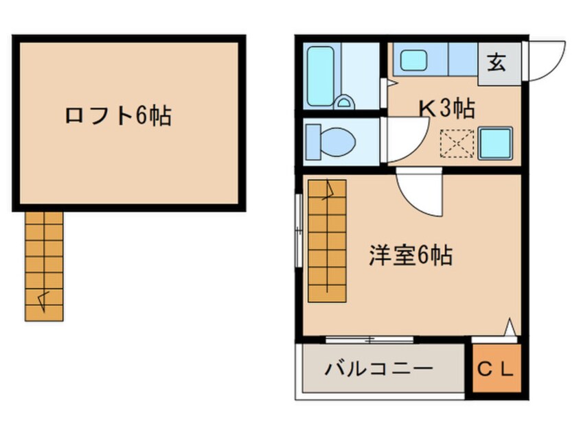 間取図 アビタシヨンM