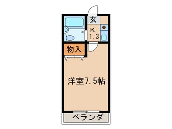 間取図 プレジデント木村