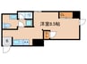 ＢＩＡＮＣＡＳＡ水主町 1Rの間取り