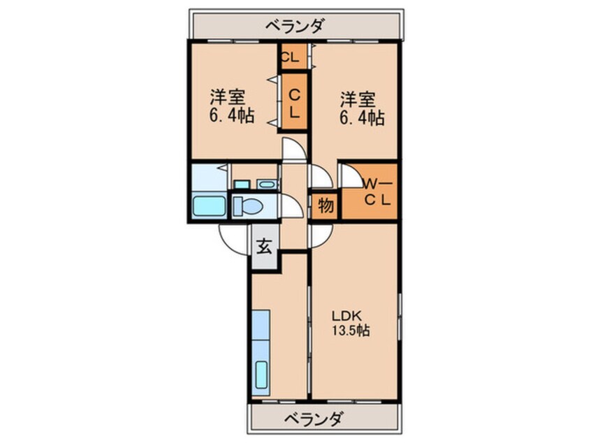 間取図 ファミ－ユレイ
