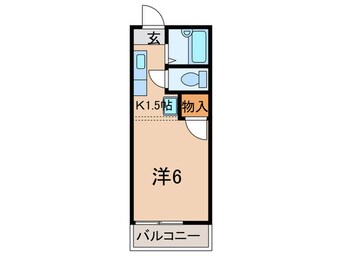 間取図 ニュ－トラッド上小田井