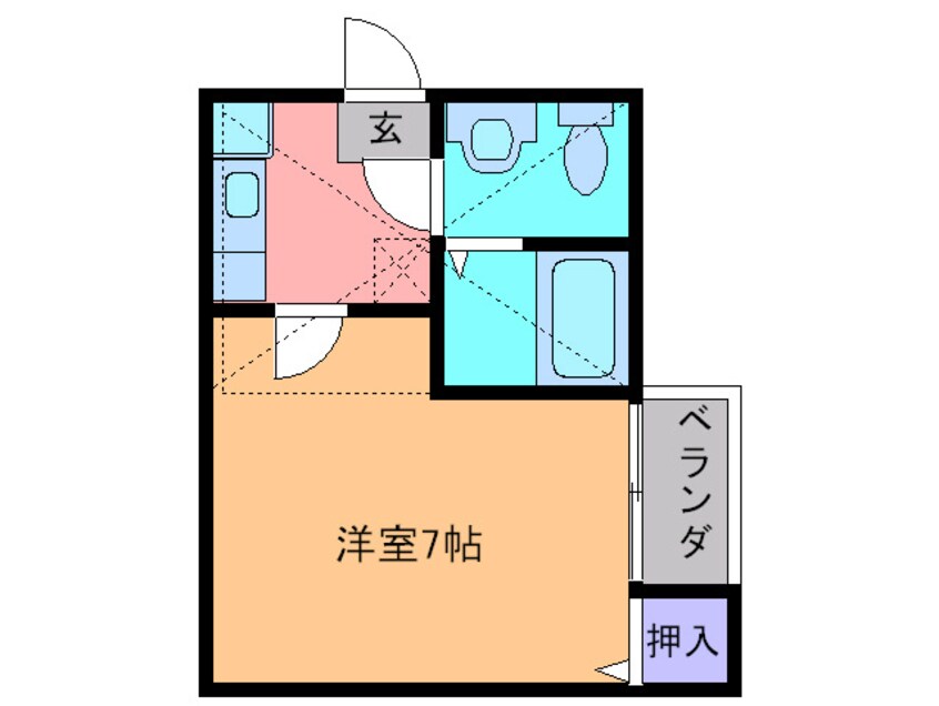 間取図 ヒロア－カ新守山