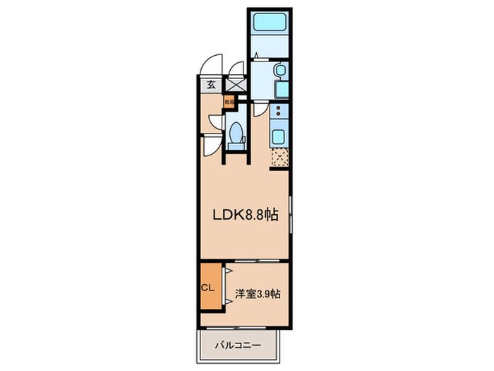 間取り図 Ｃｈｅｒｉｍ黄金