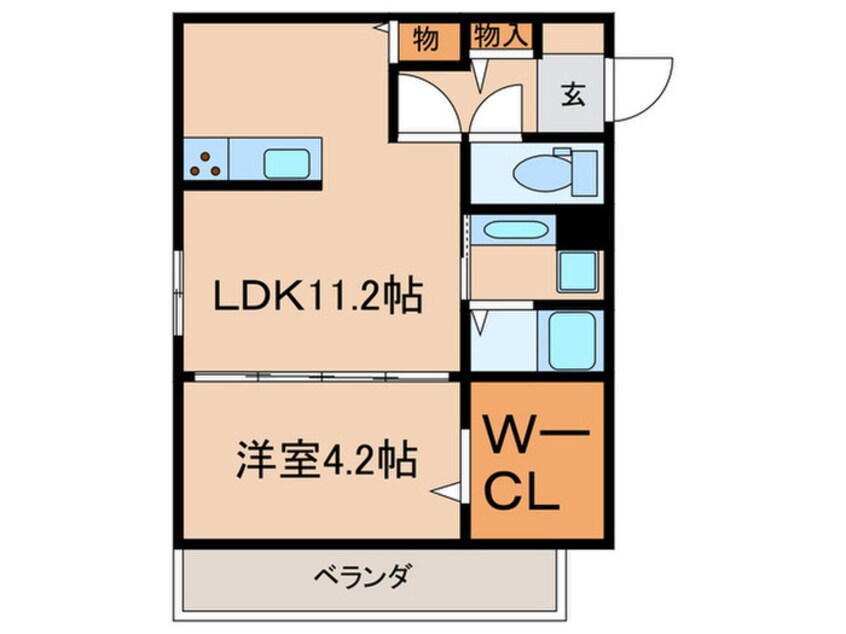 間取図 ルミナーレ山の手