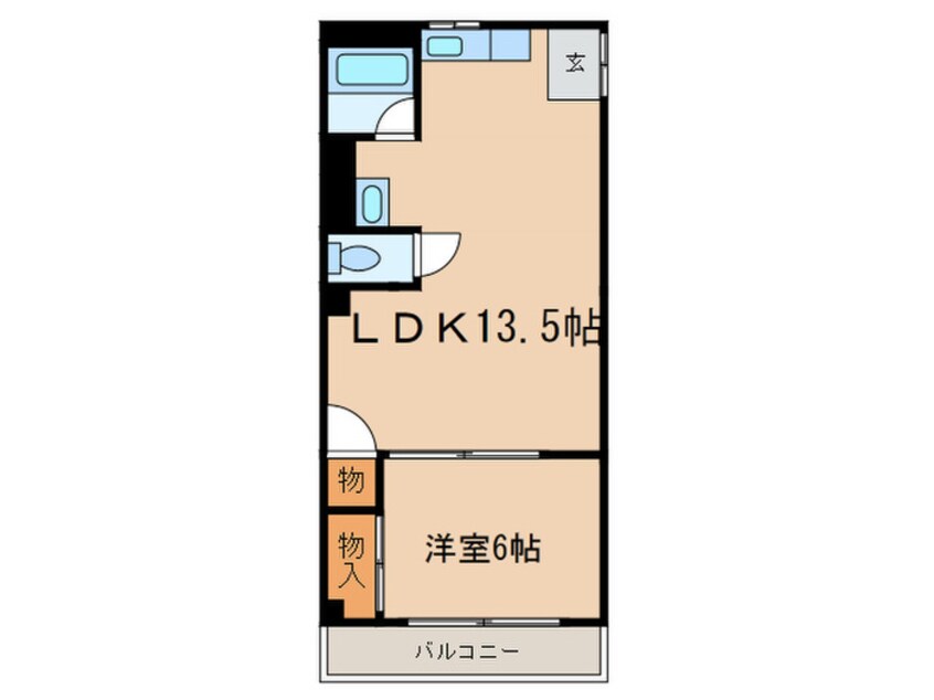 間取図 Ｃｏｕｒｔ本陣