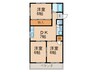 ナインハイツ 3DKの間取り