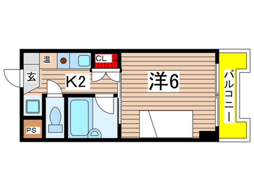 間取図 荒川ＡＰＡＲＴＭＥＮＴＳ