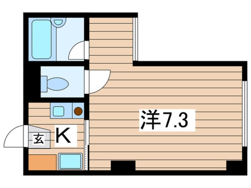 間取図 シーズンコート塩釜駅前