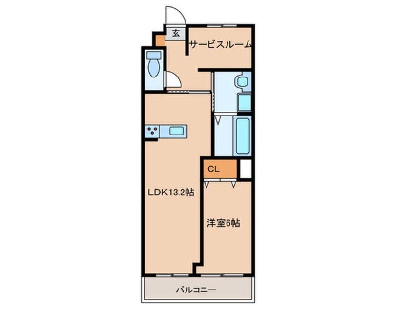 間取図 サニーサイドハウス