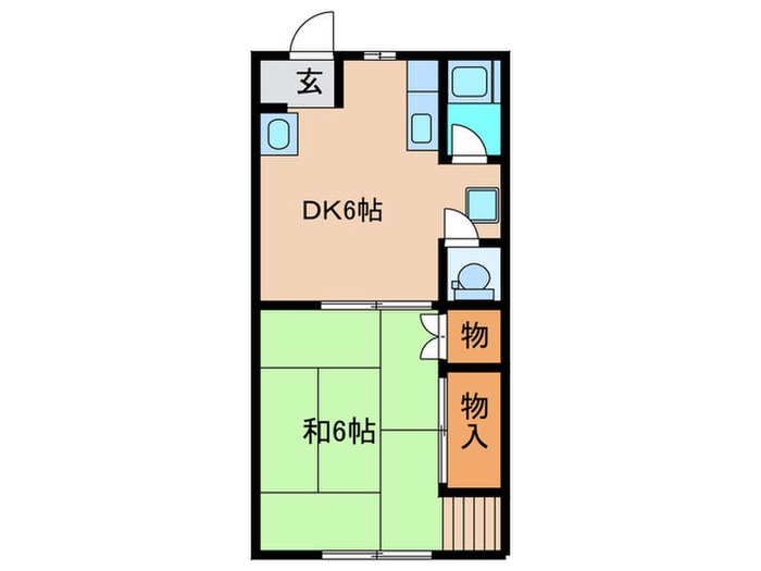 間取り図 青木荘