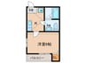 プティ　オランジュ 1Kの間取り