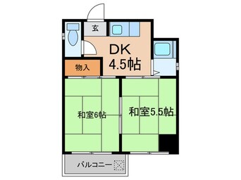 間取図 正起ビル(501)