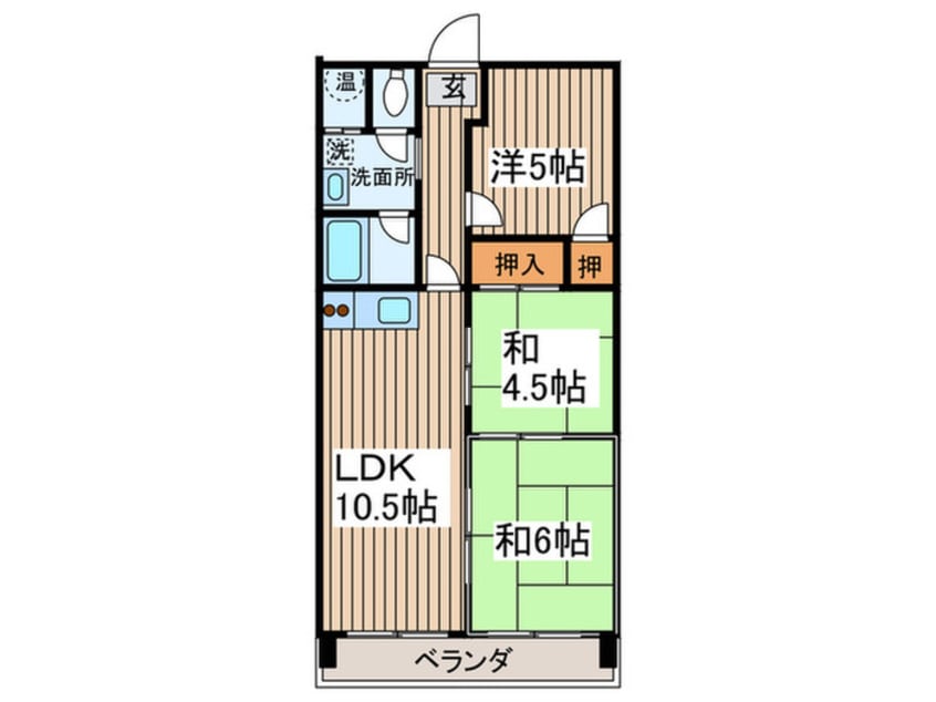 間取図 サクセス大喜