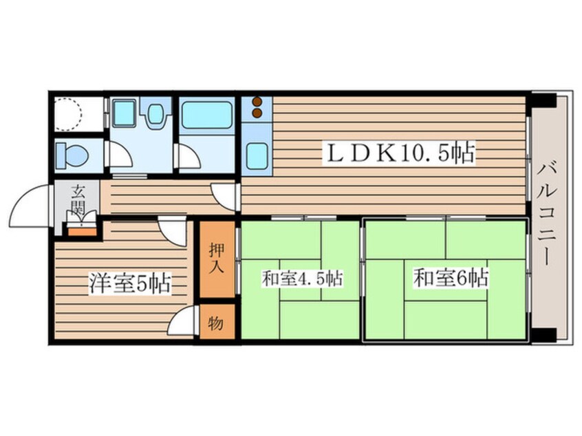 間取図 サクセス大喜