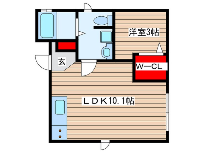 間取図 金山BASE