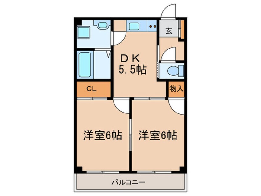 間取図 グレースイナガキ