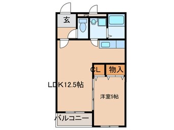 間取図 ハ－トフルマンションＢ＆Ａ