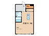 コレクション名駅Ⅲ 1Rの間取り