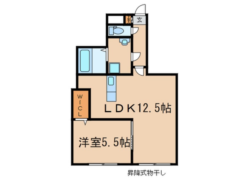 間取図 ピュアグリーン