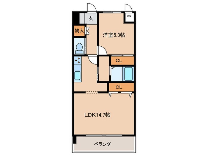 間取り図 C.peace1948