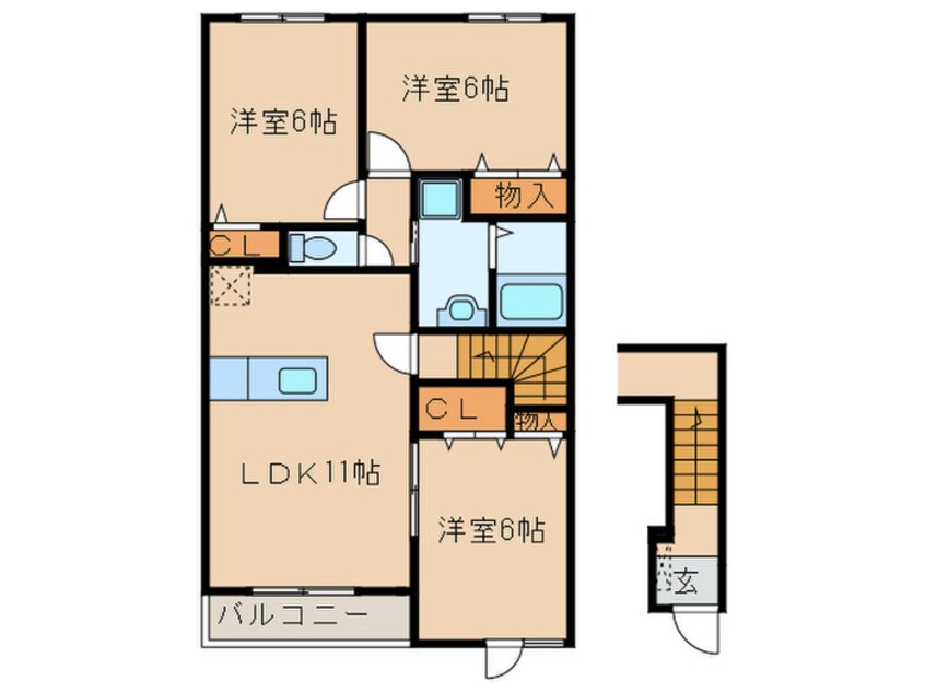 間取図 サンリット