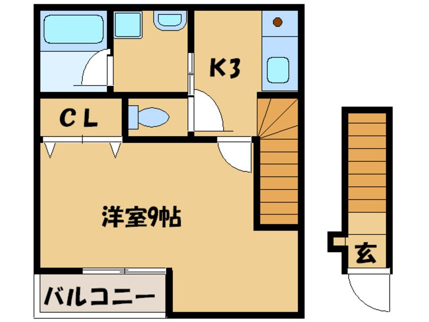間取図 サンシアルザ新地