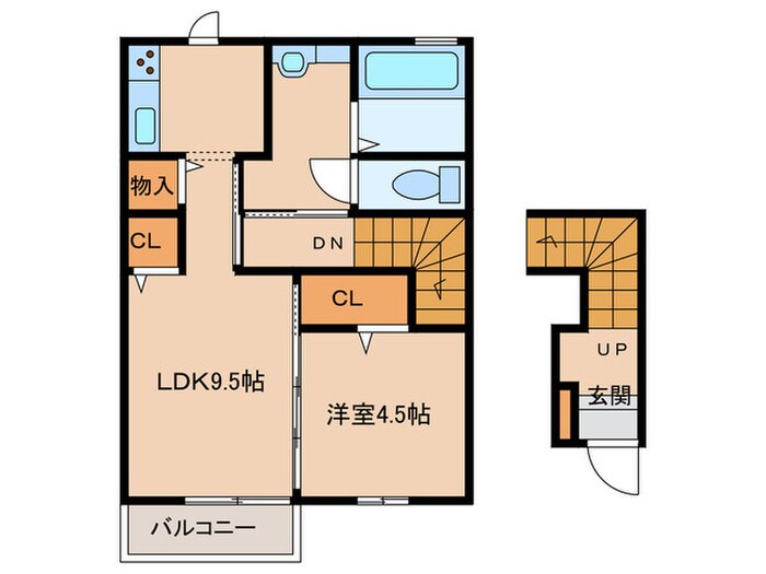 間取り図 プリンス大友