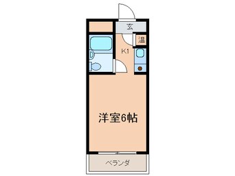 間取図 ド－ル神宮西