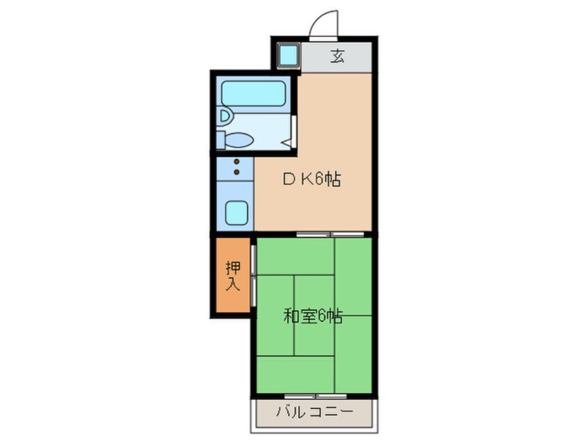 間取図 メゾン住吉