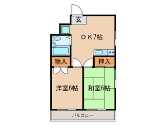 間取図 メゾン住吉