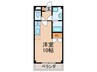 アムール　フジ 1Rの間取り